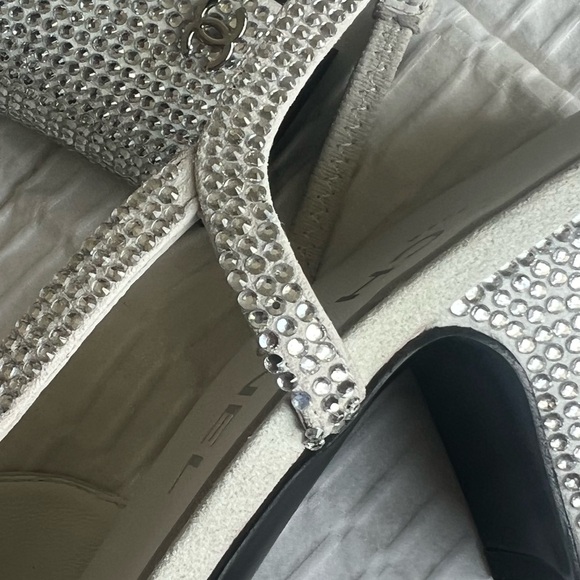 Chanel Rhinestone Crystal Slingbacks - Picture 9 of 9